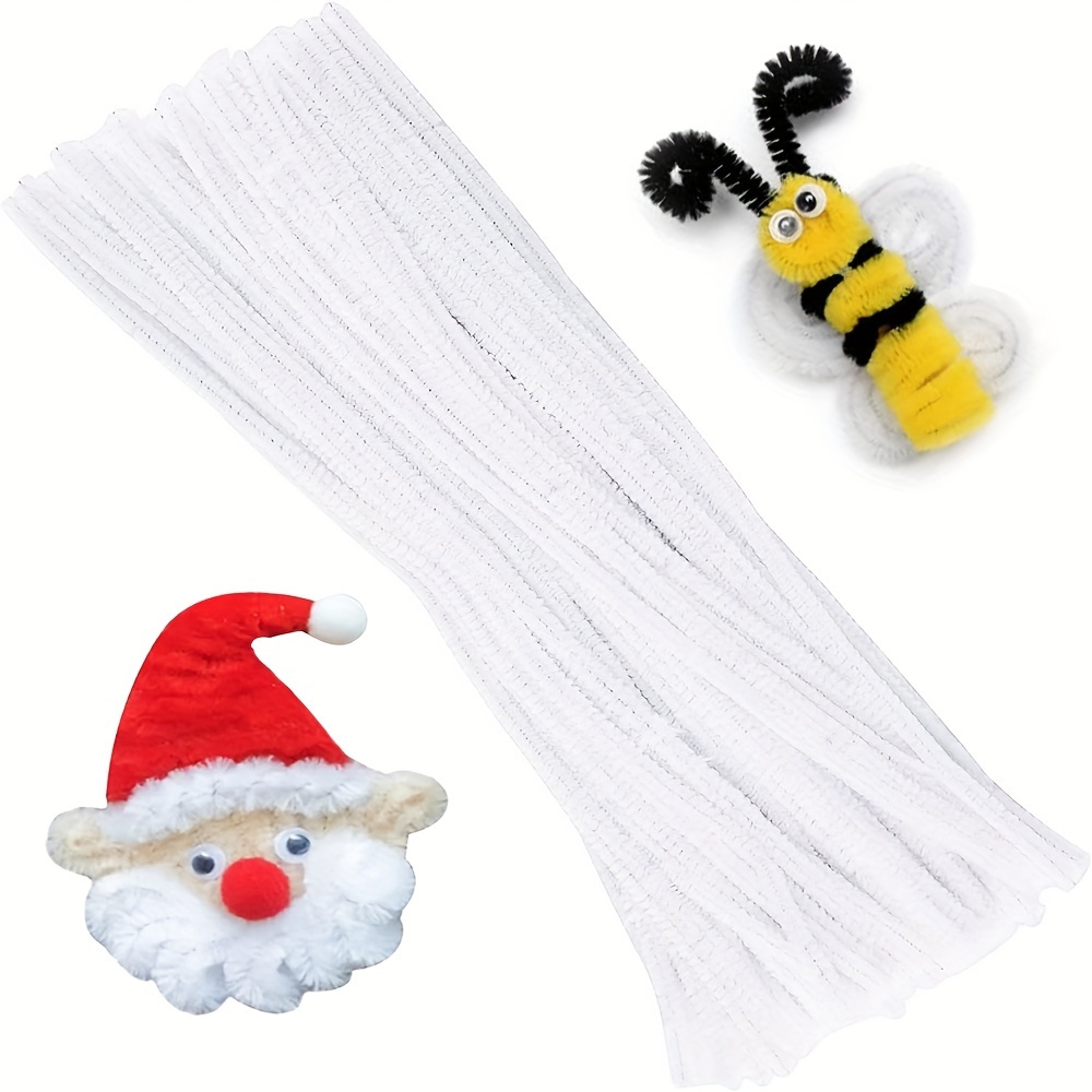 Art Craft For Kids - 100 sztuk białe środki do czyszczenia