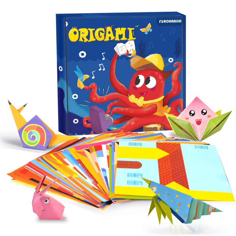 Art Craft 5 Year Old - Zestaw do origami 30/108 arkuszy Origami