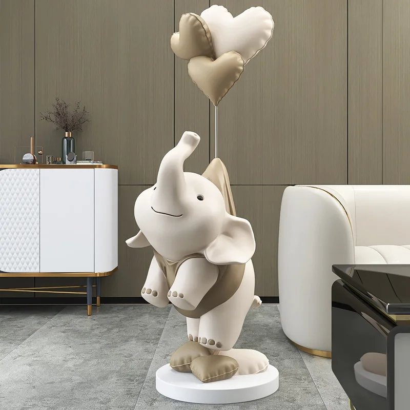 Art Craft Elephant - Lekki luksusowy słoń, dekoracja do salonu,