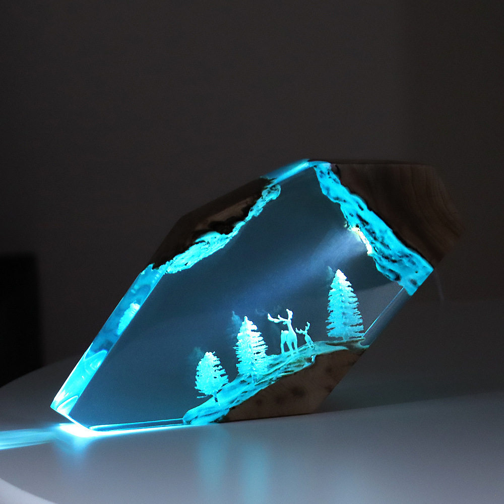 Art Craft Christmas - Leśna Wróżka Jeleń Ozdoba na Biurko