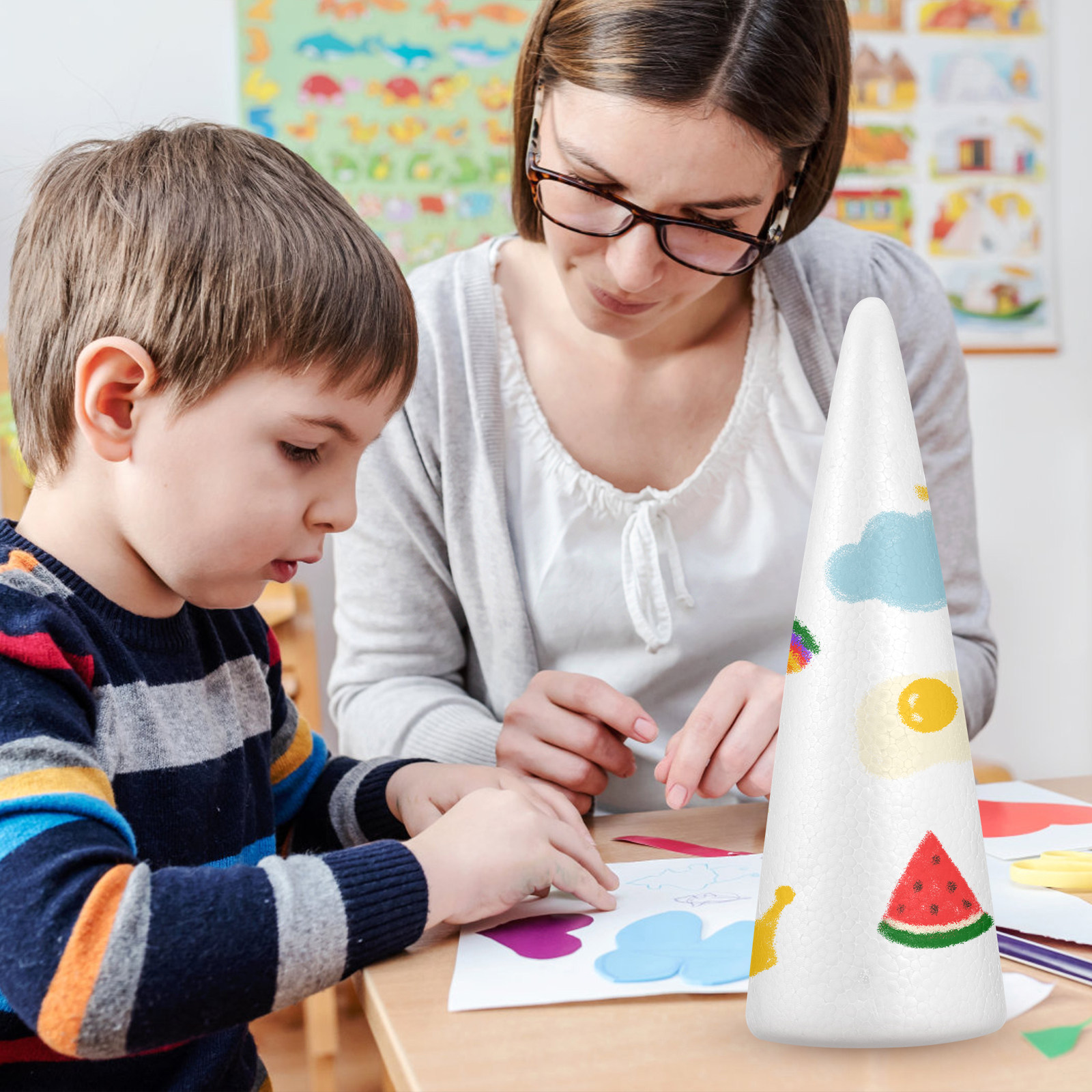 2 szt. Piankowe stożki do ręko – Art Craft Christmas Tree recenzja i cena