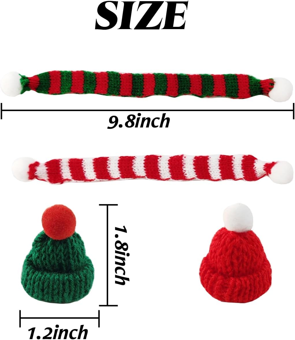 32 SZT. Mini Czapki Dzianinowe – Art Craft Christmas Tree recenzja i cena