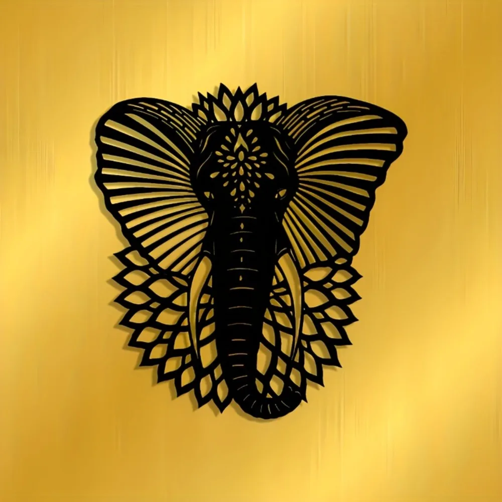 CIFBUY Metalowa Dekoracja Ście – Art Craft Elephant recenzja i cena