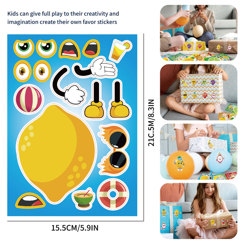 6-24 arkuszy Zrób własne nakle – Art Craft 5 Year Old recenzja i cena