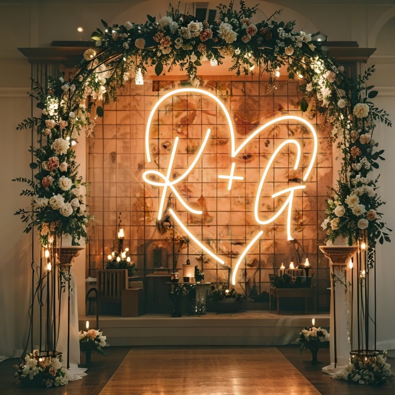 Neon LED w kształcie serca z i – Art Craft Christmas recenzja i cena