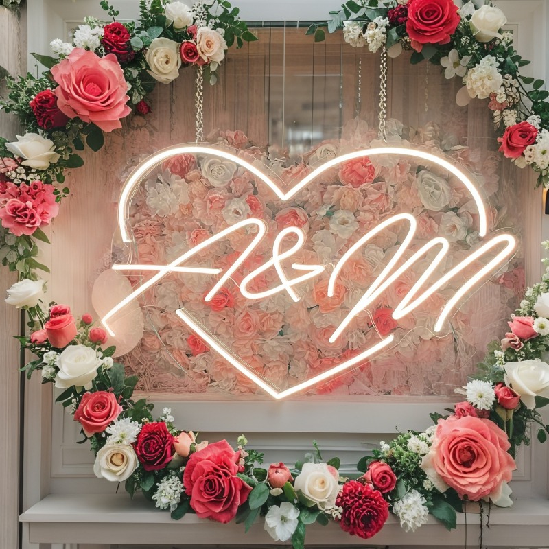 Neon LED w kształcie serca z i – Art Craft Christmas recenzja i cena
