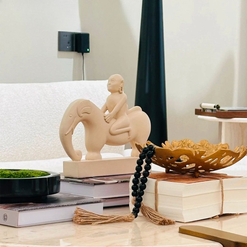 Kreatywna Abstrakcyjna Rzeźba  – Art Craft Elephant recenzja i cena
