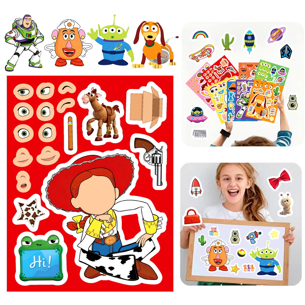 Naklejki Toy Story 5 Zrób Minę – Art Craft Christmas recenzja i cena