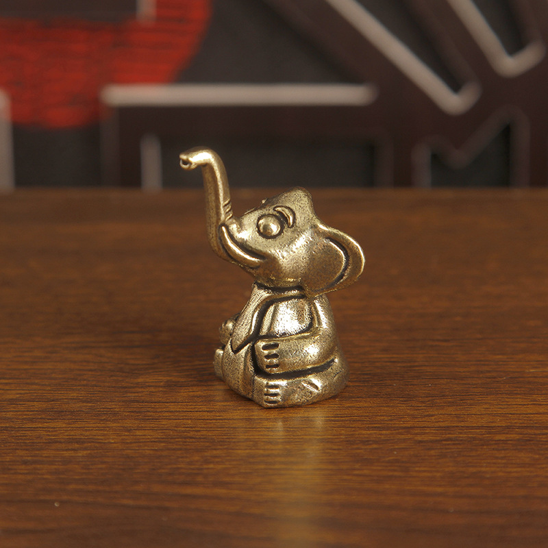 1 szt. Mosiężny uroczy trinkie – Art Craft Elephant recenzja i cena