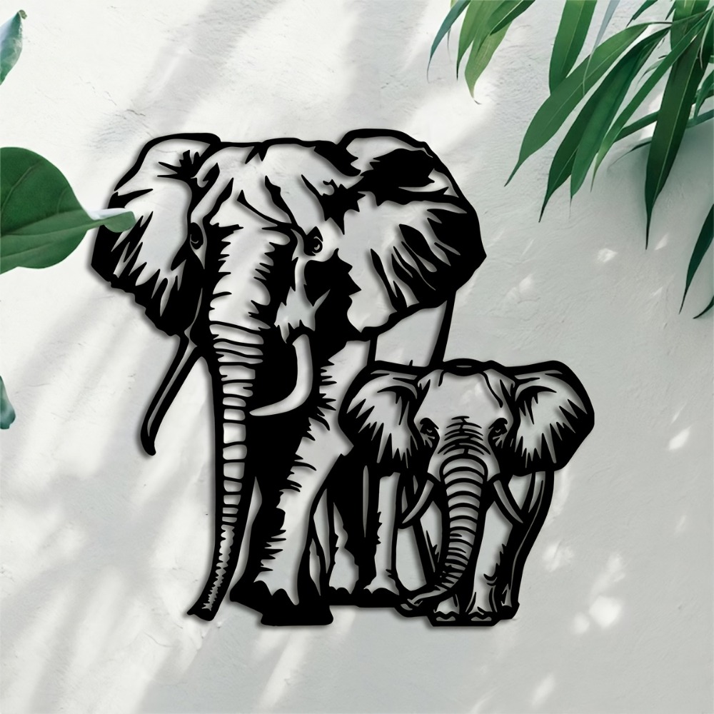 CIFBUY Metalowa Dekoracja Ście – Art Craft Elephant recenzja i cena