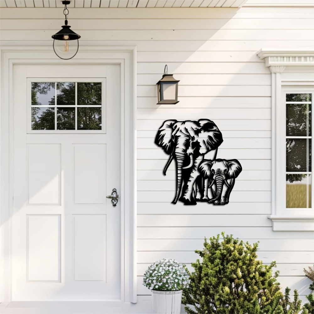 CIFBUY Metalowa Dekoracja Ście – Art Craft Elephant recenzja i cena