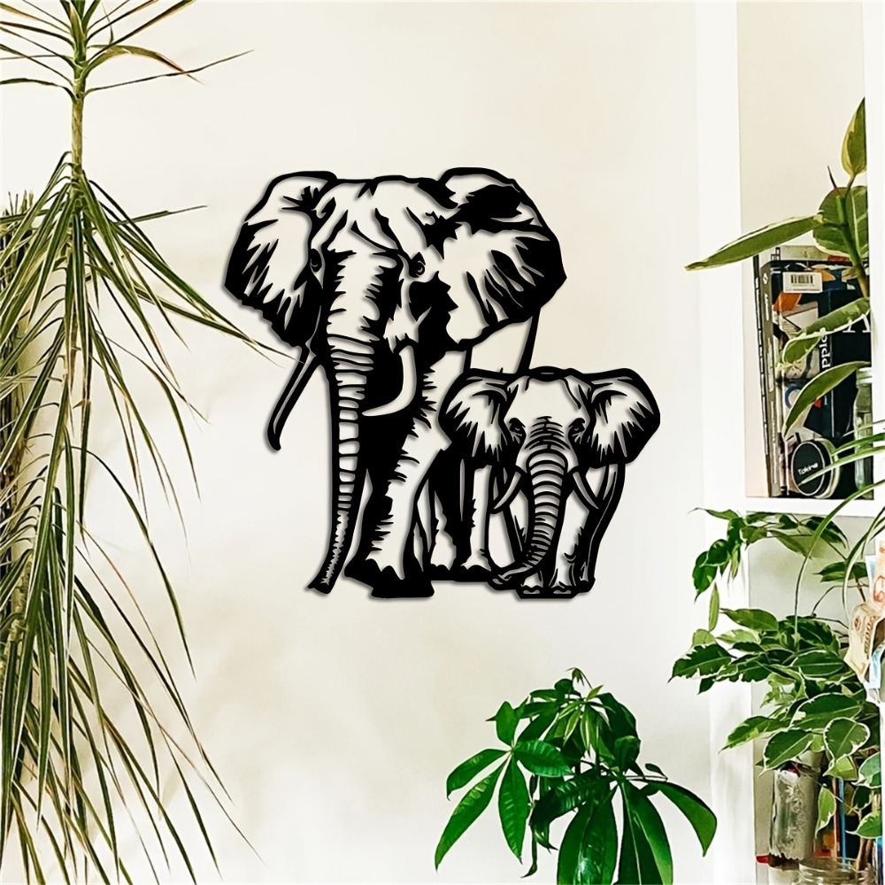 CIFBUY Metalowa Dekoracja Ście – Art Craft Elephant recenzja i cena
