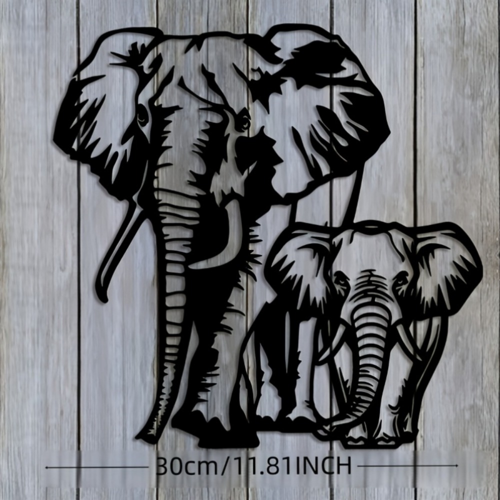 CIFBUY Metalowa Dekoracja Ście – Art Craft Elephant recenzja i cena