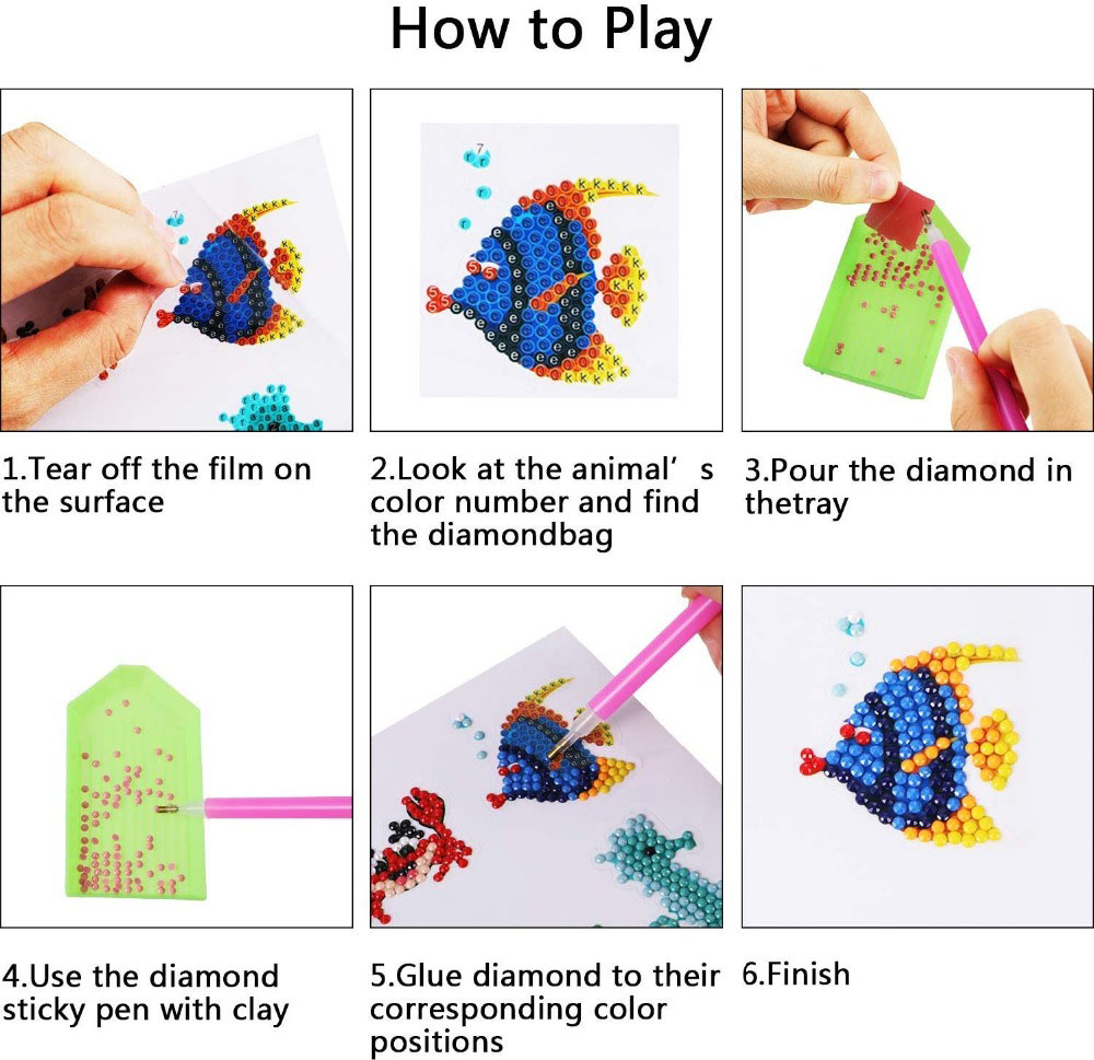 Easy diamentowe zestawy do nak – Art Craft 5 Year Old recenzja i cena