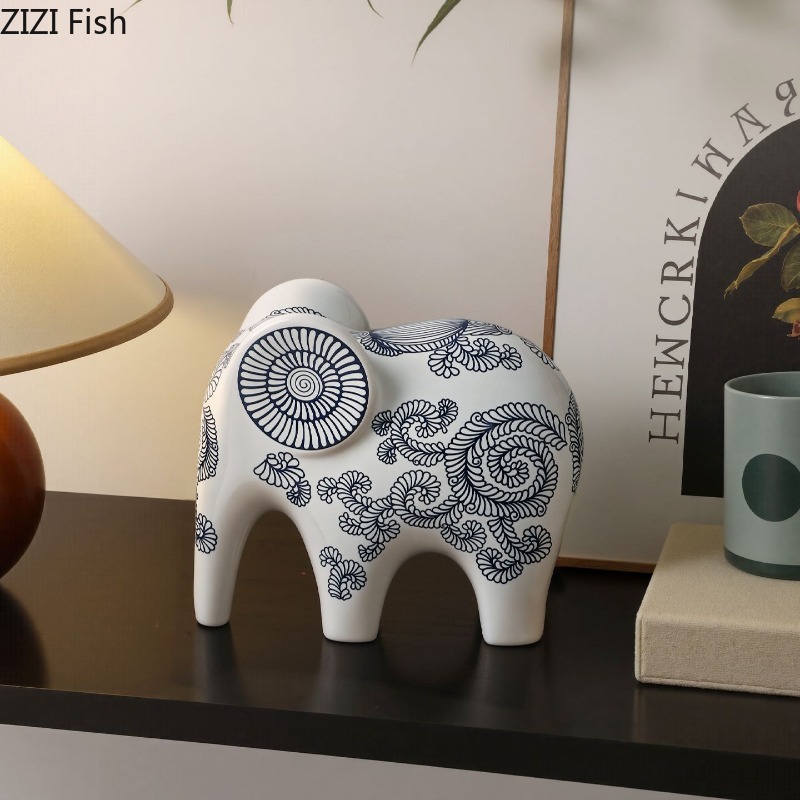 Nowa chińska ceramiczna ozdoba – Art Craft Elephant recenzja i cena