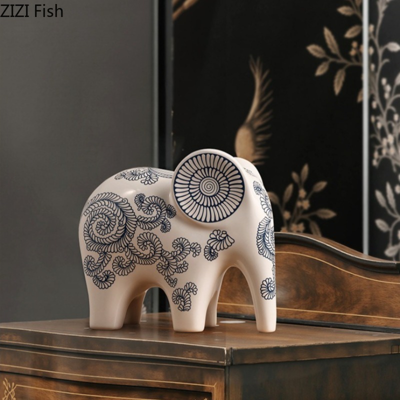 Nowa chińska ceramiczna ozdoba – Art Craft Elephant recenzja i cena