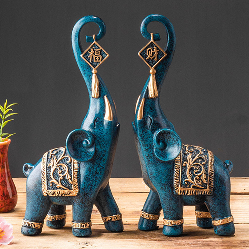 Para chińskich figurek słoni n – Art Craft Elephant recenzja i cena