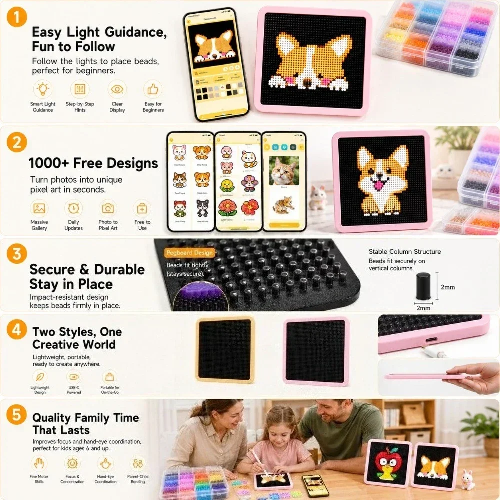 Tablica LED z inteligentnymi m – Art Crafts recenzja i cena
