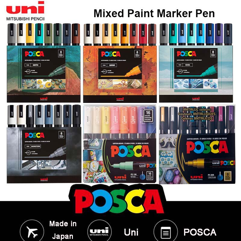 Uni Posca zestaw markerów kolo – Art Craft 5 Year Old recenzja i cena