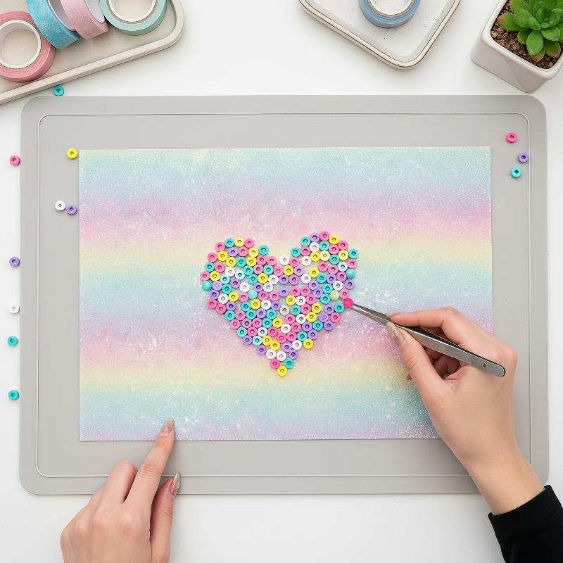 Gradientowe brokatowe arkusze  – Art Craft Paper recenzja i cena