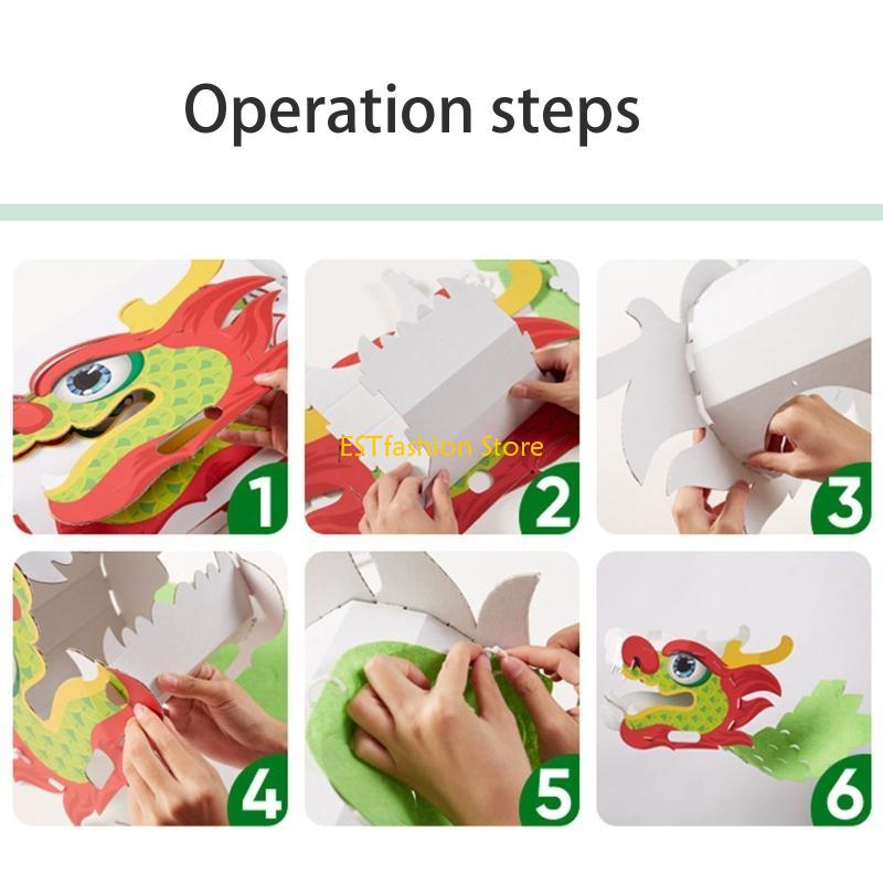 Y5GC Handmade 3D papierowy int – Art Craft New Year recenzja i cena