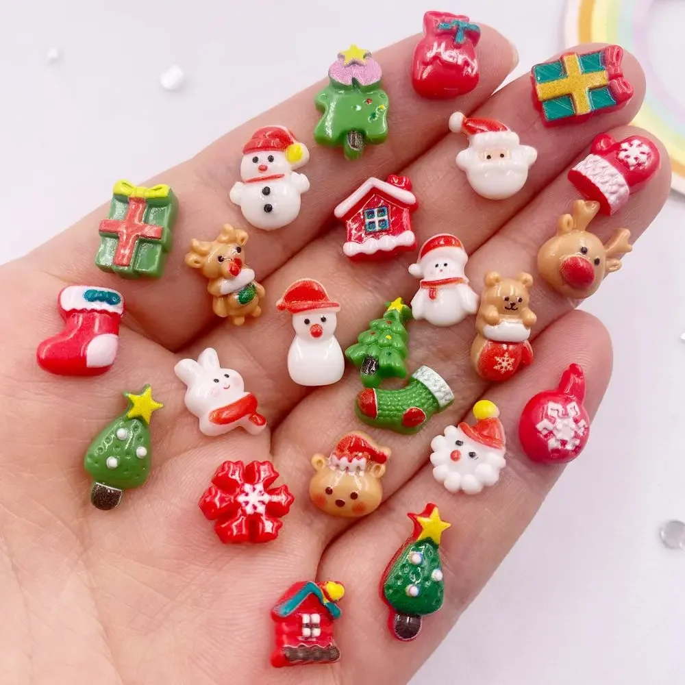 50 sztuk żywica Mini kolorowe  – Art Craft Christmas Tree recenzja i cena