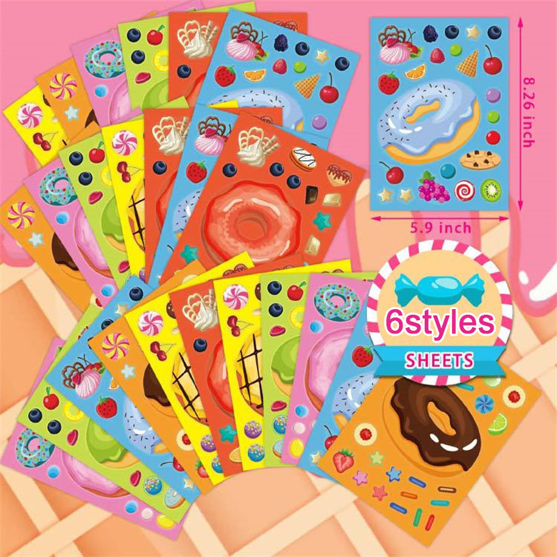 Naklejki z pączkami do samodzi – Art Craft 5 Year Old recenzja i cena